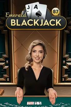 Blackjack 87 Emerald grünes Live Blackjack mit Smaragden