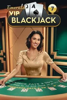 VIP Blackjack 7 Emerald VIP-Blackjack mit grünem Smaragd-Design